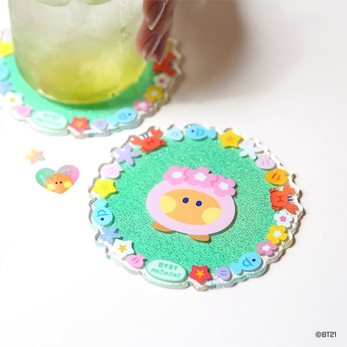 bt21-official-acrylic-coaster-summer-sky bt21-official-acrylic-coaster-summer-sky