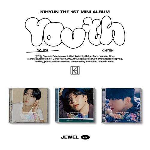 kihyun-1st-mini-album-youth-jewel-ver kihyun-1st-mini-album-youth-jewel-ver