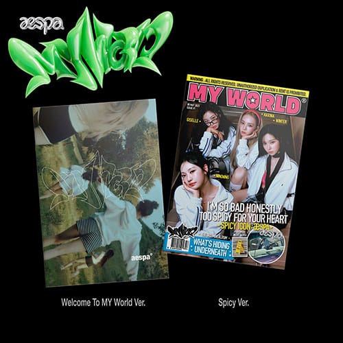 aespa-mini-3rd-album-my-world-zine-ver