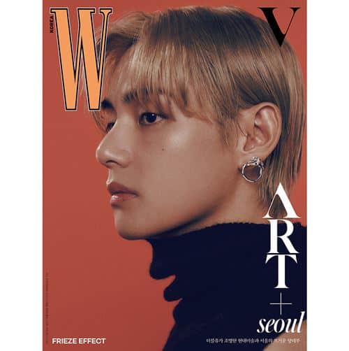 w-volume-9-woman-ver-a-type-bts-v w-volume-9-woman-ver-a-type-bts-v