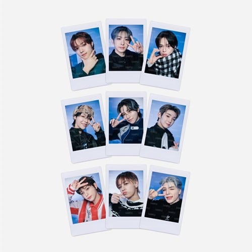 &team-2024-&team-concert-tour-first-paw-print-instant-photo-card &team-2024-&team-concert-tour-first-paw-print-instant-photo-card