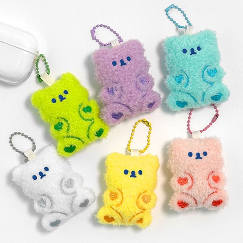 color-gom-random-plush-keyring color-gom-random-plush-keyring