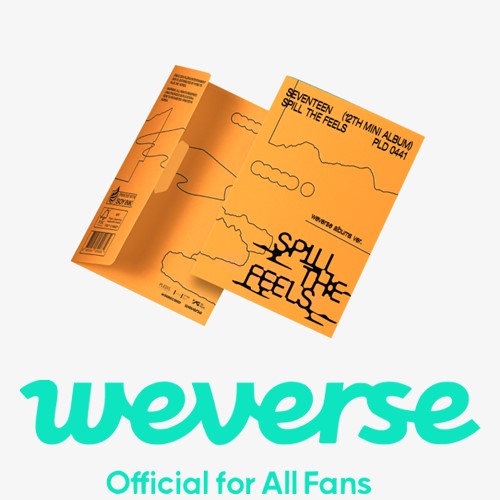 seventeen-12th-mini-album-spill-the-feels-weverse-ver-weverse-pob seventeen-12th-mini-album-spill-the-feels-weverse-ver-weverse-pob