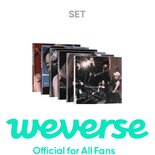 weverseshop-pob-le-sserafim-5th-mini-album-hot-compact-ver-set weverseshop-pob-le-sserafim-5th-mini-album-hot-compact-ver-set