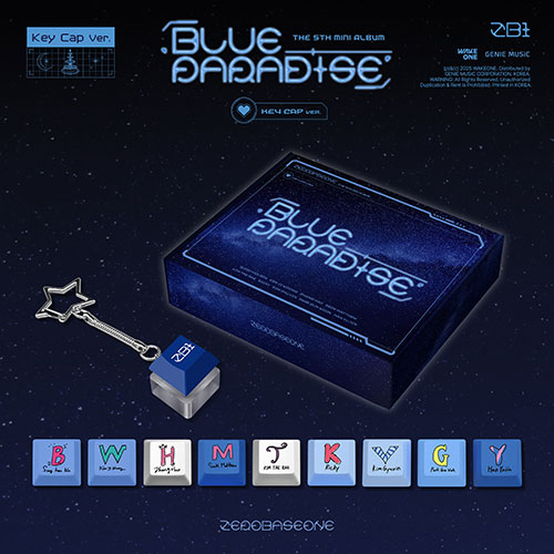 zerobaseone-the-5th-mini-album-blue-paradise-key-cap-ver zerobaseone-the-5th-mini-album-blue-paradise-key-cap-ver