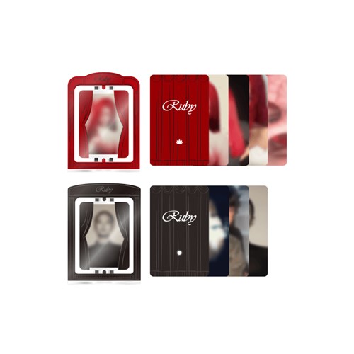 jennie-blackpink-ruby-turn-around-acrylic-stand-photocard-set jennie-blackpink-ruby-turn-around-acrylic-stand-photocard-set