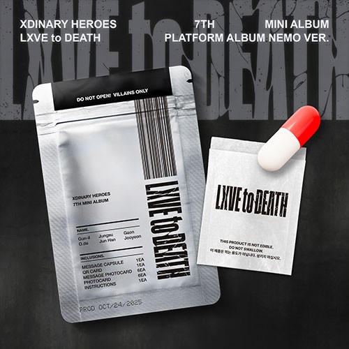 xdinary-heroes-7th-mini-album-lxve-to-death-flatform-album-nemo-ver xdinary-heroes-7th-mini-album-lxve-to-death-flatform-album-nemo-ver