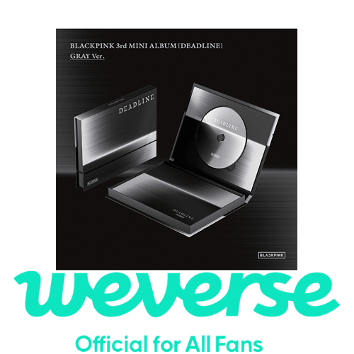 weverse-pob-blackpink-3rd-mini-album-deadline-gray-ver weverse-pob-blackpink-3rd-mini-album-deadline-gray-ver