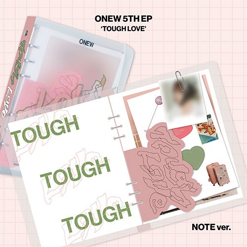 shinee-onew-5th-mini-album-tough-love-note-ver shinee-onew-5th-mini-album-tough-love-note-ver