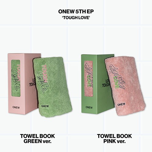 shinee-onew-5th-mini-album-tough-love-towel-book-ver shinee-onew-5th-mini-album-tough-love-towel-book-ver