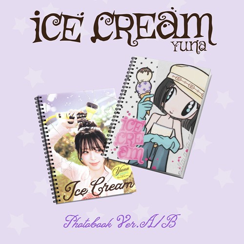 itzy-yuna-1st-mini-album-ice-cream-photobook-ver itzy-yuna-1st-mini-album-ice-cream-photobook-ver
