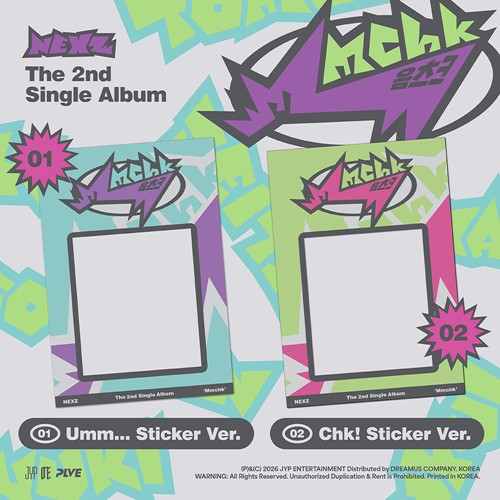 nexz-the-2nd-single-album-mmchk-umm-sticker-ver-chk-sticker-ver nexz-the-2nd-single-album-mmchk-umm-sticker-ver-chk-sticker-ver