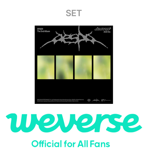 weverse-pob-aespa-the-2nd-album-lemonade-acid-ver-set