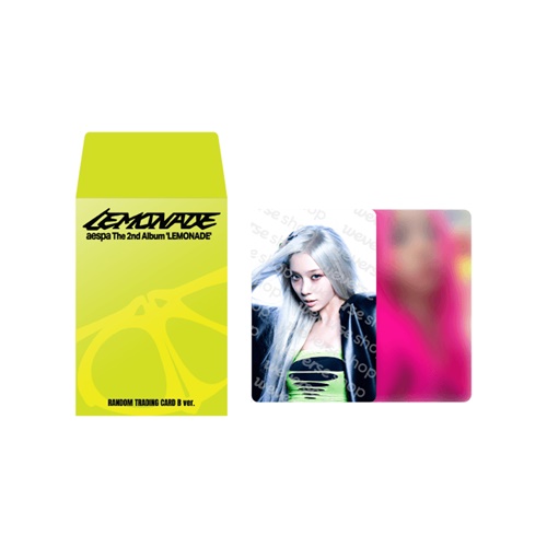 aespa-week-make-it-lemonade-official-md-random-trading-card-b-ver-
